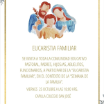 Eucaristía el mes de la familia